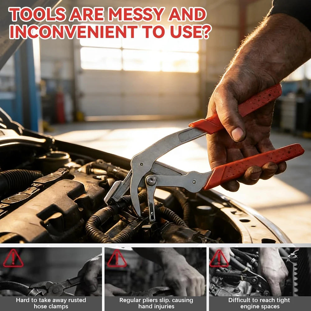 Car Clip Pliers Panel Clip Removal Pliers Spring Loaded Fastener Removal Tool for Removing Automotive Fasteners Clips Door Panel