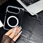 Fashion Magnetic Clear Folding Cell Phone Case for Iphone Duo 18 Fold 18ultra Anti-Drop Protection Covers