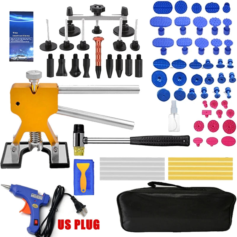 Auto Sheet Metal Dent Repair Tools Car Body Paintless Mix Size Suction Cup Puller Set Automobile Maintenance Renovate Kit Hot CM World