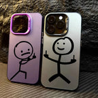 Cute Cartoon Matchman Phone Case For Samsung Galaxy S26 S25 S22 S24 S23 Ultra Plus FE A56 A55 A54 A36 A35 A34 5G Drop IMD Fundas