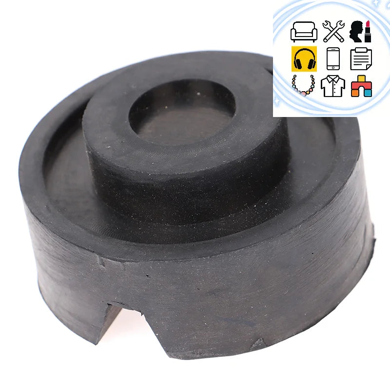 Car Lift Jack Stand Rubber Pads Black Rubber Slotted Floor Jack Pad CM World