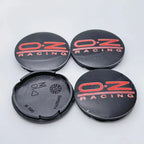 4pcs Car Wheel Center Hub Caps 62mm Clips 58mm Wheel Cap Rim Dust Cover Hubcaps OZ Racing Emblem Car Accessories For O.Z M595