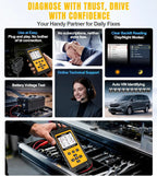 Car OBD2 Scanner for Porsche Full System Diagnostic With Multi Resets Services Battery Test Automotive Scanner Lifetime Update Car Mobile World