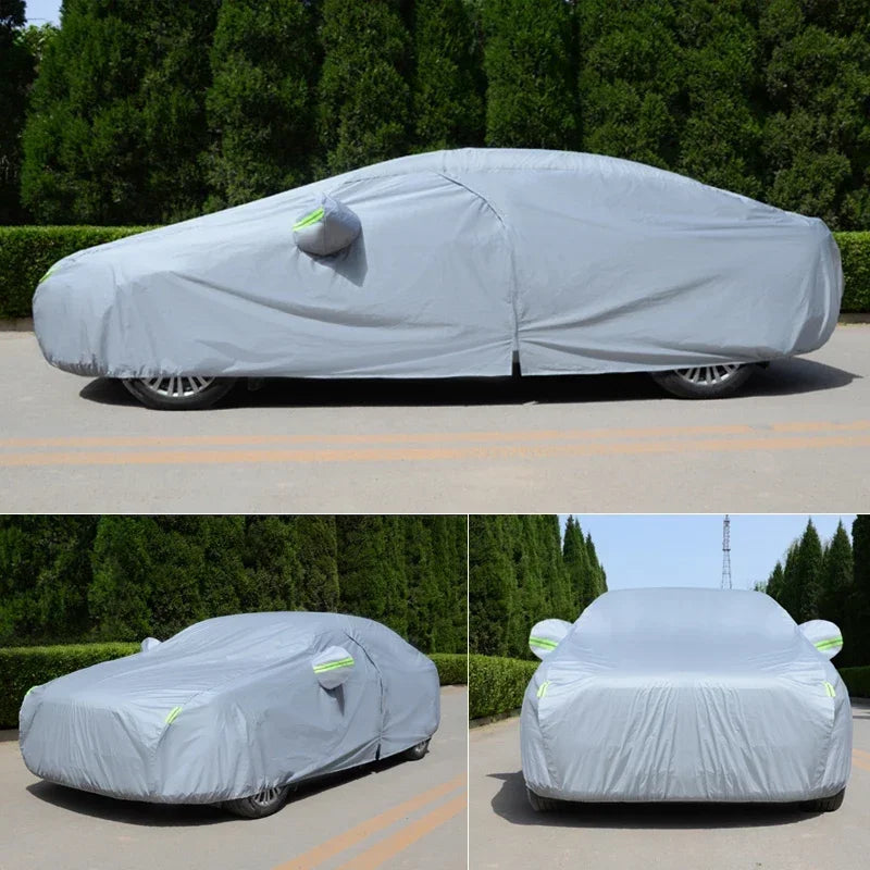 Car Thicken Cover Anti-Rain Snow Waterproof Accessories For BYD DENZA B5 B8 B9 D9 N7 N9 SUPER 3 Z9 Z9GT YANGWANG U7 U8 2023-2025 Car Mobile World