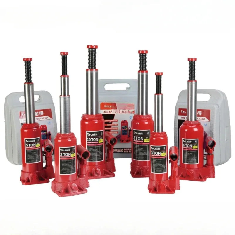 Car Vertical Hydraulic Jack 2T/3T/5T/6T/8T/10T Vertical Hydraulic Lifting Jack Off-road Vehicle Jack Tire Change Tool
