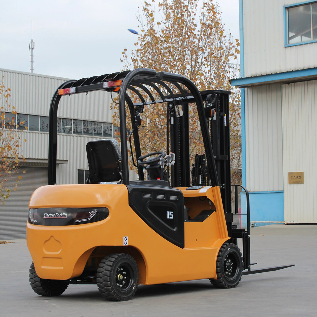 Customized Small Electric Forklift 1000kg 1500kg Portable Battery Powered Fork Lift Truck for Workshop Pallet Stack CM World