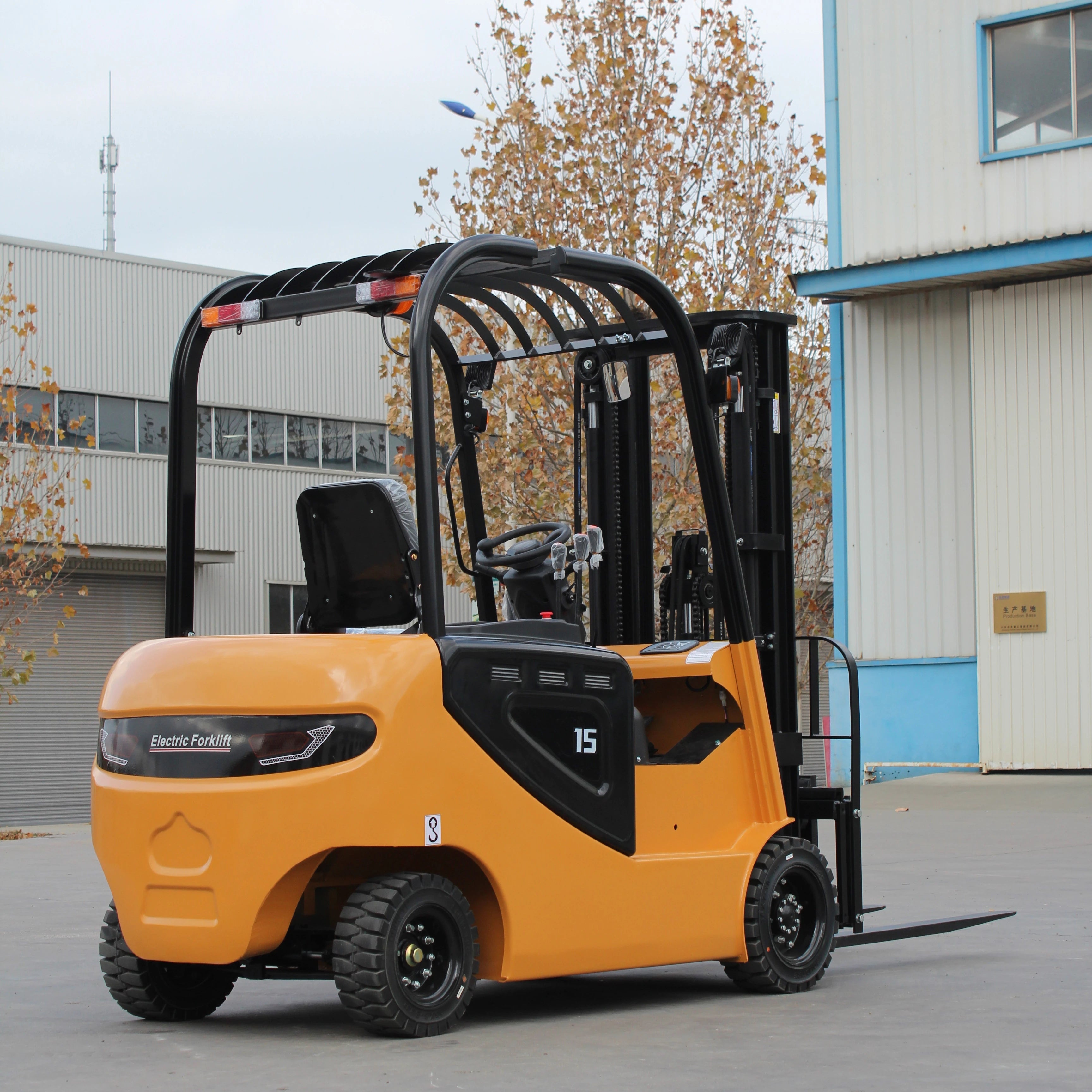 Customized Small Electric Forklift 1000kg 1500kg Portable Battery Powered Fork Lift Truck for Workshop Pallet Stack CM World