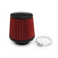 Cold Air Intake Pipe, 76mm 3 Inch Universal Car Cold Air Intake Turbo Filter Aluminum Air Filter Induction Flow Hose Pipe Kit