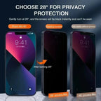 3Pcs Privacy Screen Protector For iPhone 17 Pro Max 17 Air 16 16e 15 14  Pro Max Anti-spy Protective Glass For iPhone 17 Pro Max Car Mobile World