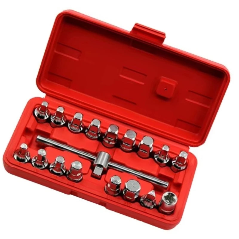 Fit for Oil Pan Drain Plug Socket Wrench Car Oil Change Special Tool