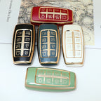 Auto For Hyundai Genesis GV70 GV80 GV90 2020 2021 2022 8 Button TPU Car Key Case Cover Holder Key Shell Keychain Accessories