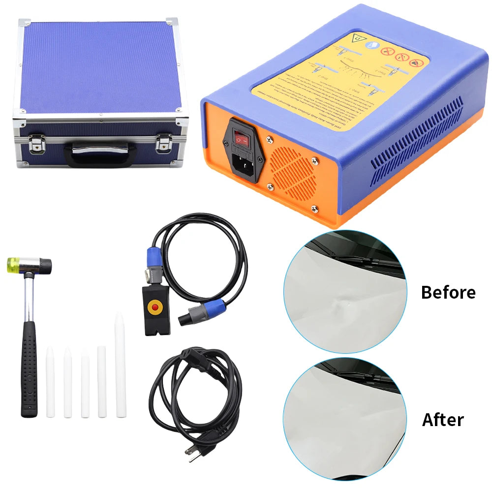 PDR Induction Heater Auto Body Dent Removal Induction Heater Removing Paintless Dent Repair Tool 220V/110V 150KHZ CM World