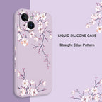 Plum Blossom Phone Case For iPhone 17 17 Air 16 16e 15 14 13 12 11 Plus Pro Max Mini X XR XS Plus Cover