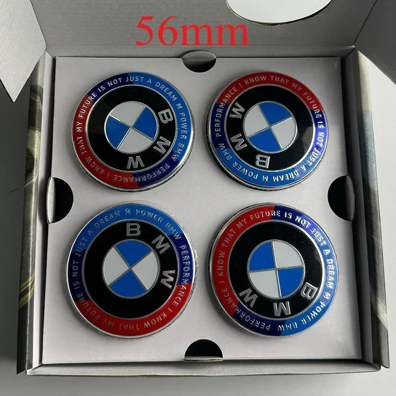 56/68mm BMW hub cover magnetic suspension hub center cover 1 3 5 7 series, 1x3x5x6 m2 m3 m4 m5 m6 automobile tire center logo. CM World