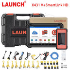 LAUNCH X431 V+ SmartLink HD Heavy Duty Truck Diagnostic Tool IMMO Bi-directional ECU Coding All System EOBD OBD2 Car Scanner