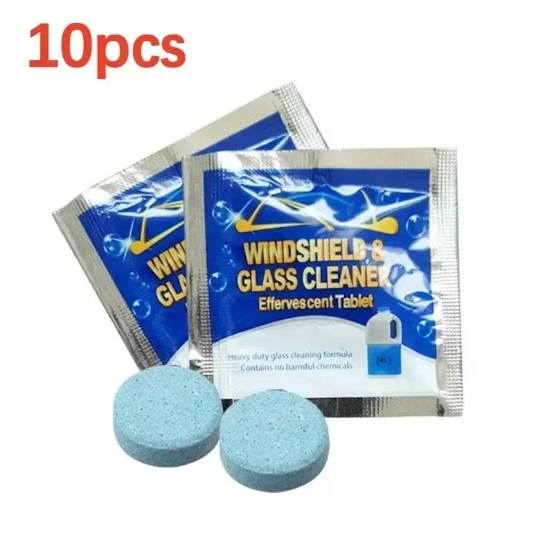 Car Windshield Glass Concentrated Washer Tablets Car Effervescent Washer Fluid Wiper Glass Solid Cleaning Tablets for Car Window CM World