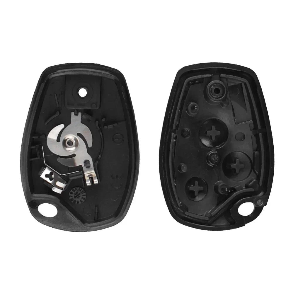 KEYYOU 10PCS New Car Remote Control Key Shell 2/3 Buttons Case For Renault Duster Modus Clio 3 Twingo Dacia Logan Sandero Kangoo CM World