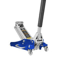 Floor Jack 1.5 Ton 3000 lb Ccity Aluminum and Steel Hydraulic Low Profile Car Jack with Dual Piston Quick Lift Pump Lightwght R CM World