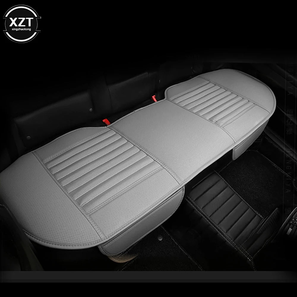 NEW Front Car Seat Cover PU Leather Cars Seat Cushion Automobiles Seat Protector Universal Car Chair Pad Mat Auto Anti Slip Mat