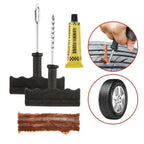 Car Tire Repair Tool Tire Repair Kit Studding Tool Set Auto Bike Tubeless Tire Tyre Puncture Plug Garage Tools with Rubber Strip