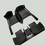PU-leather waterproof Custom Car Floor Mats For BMW 3er Coupe E92 2 door E90 4 door Convertible E93 Auto Carpets Coche liners
