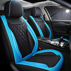 Universal Five-Seater Car Seat Covers Premium Leather Four Seasons Suitable for Most Cars SUVs Off-Road Vehicles CM World