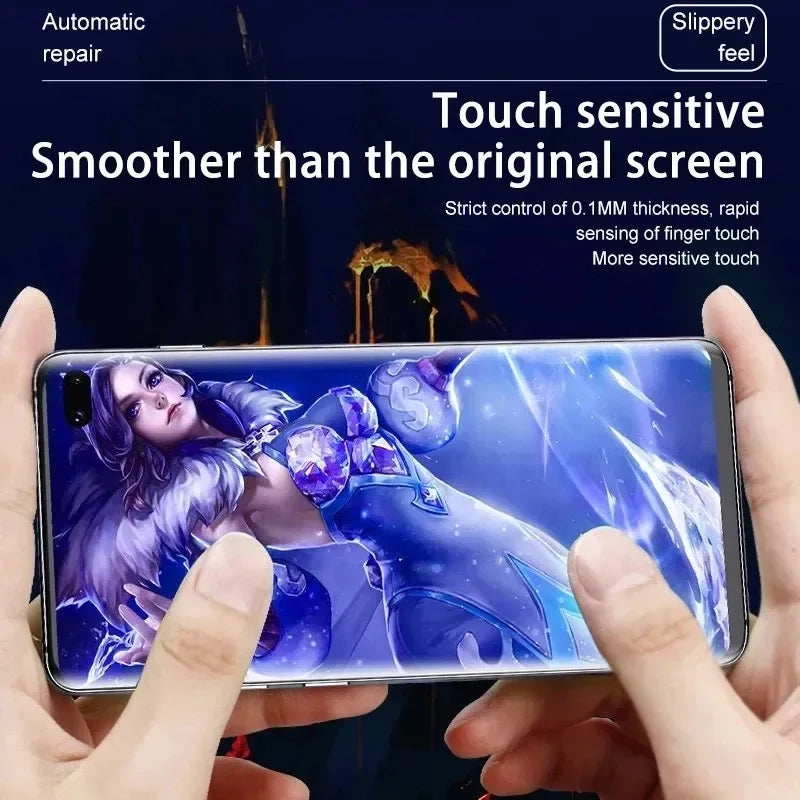 5PCS For Honor 90 50 Lite 80 70 Pro Plus 60SE 80GT Full Cover Hydrogel Film Screen Protector Car Mobile World