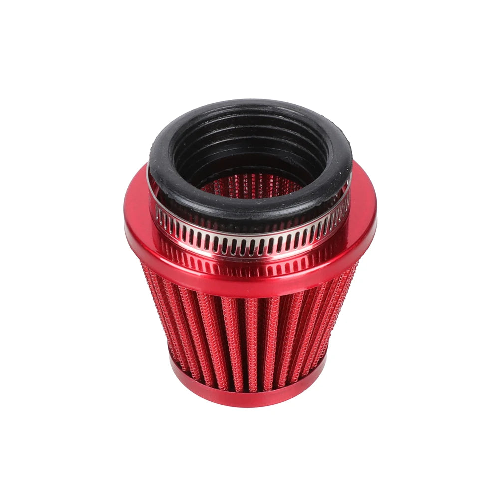 38mm 45mm 50mm 58mm Motorcycle Air Filter Intake Induction Kit For Scooter Motorbike Pit Dirt Bike ATV Quad Buggy Universal CM World