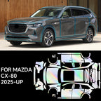 9mil TPU For Mazda CX80 2025-UP Car Paint Protection Film Body Sticker Anti-scratch Protective Transparent PPF Car Accessories Car Mobile World