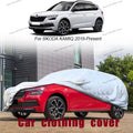 Car Cover For SKODA OCTAVIA,SCALA,KODIAQ,ENYAQ,KAMIQ cover,Anti aging,Auto Dustproof Anti-Rain Snow Waterproof，Car dust cover