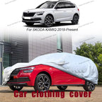 Car Cover For SKODA OCTAVIA,SCALA,KODIAQ,ENYAQ,KAMIQ cover,Anti aging,Auto Dustproof Anti-Rain Snow Waterproof，Car dust cover