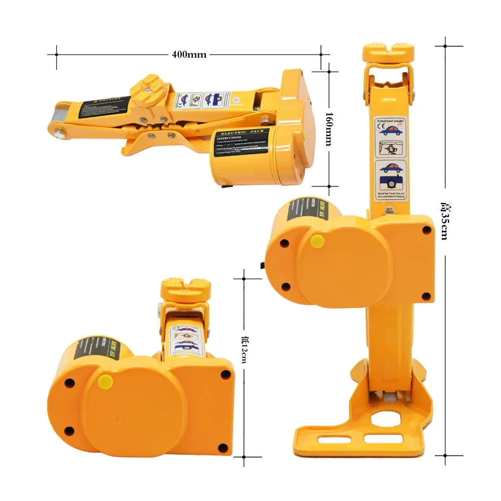 BEST Durable ZS 2T/3T Car Electric Jack Non-slip Cross Groove Design