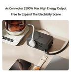 Anker Nano Charging Station USBC Power Strip 2.3 Ft Anker InstaCord Retractable Cable 100W Fast Charging Desktop Chinese Display