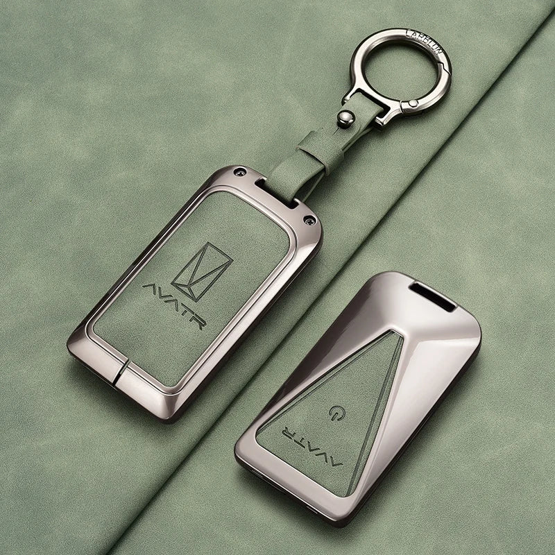 For AVATR 07 06 11 12 Zinc Alloy Key Cover Key TPU Anti-Scratch Key Case Protector Cover Premium Keychain Buckle Car Accessories