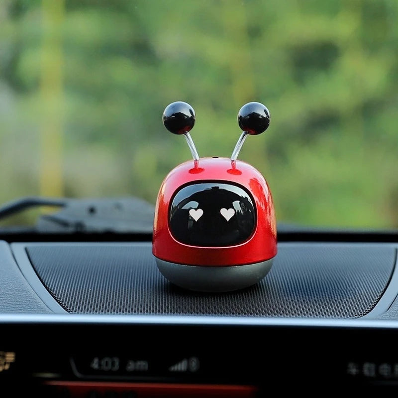 Car air purifier Car Aromatherapy Big Robot Car Perfume Long-lasting Light Fragrance Car Interior Supplies Ornaments 1PC Car Mobile World