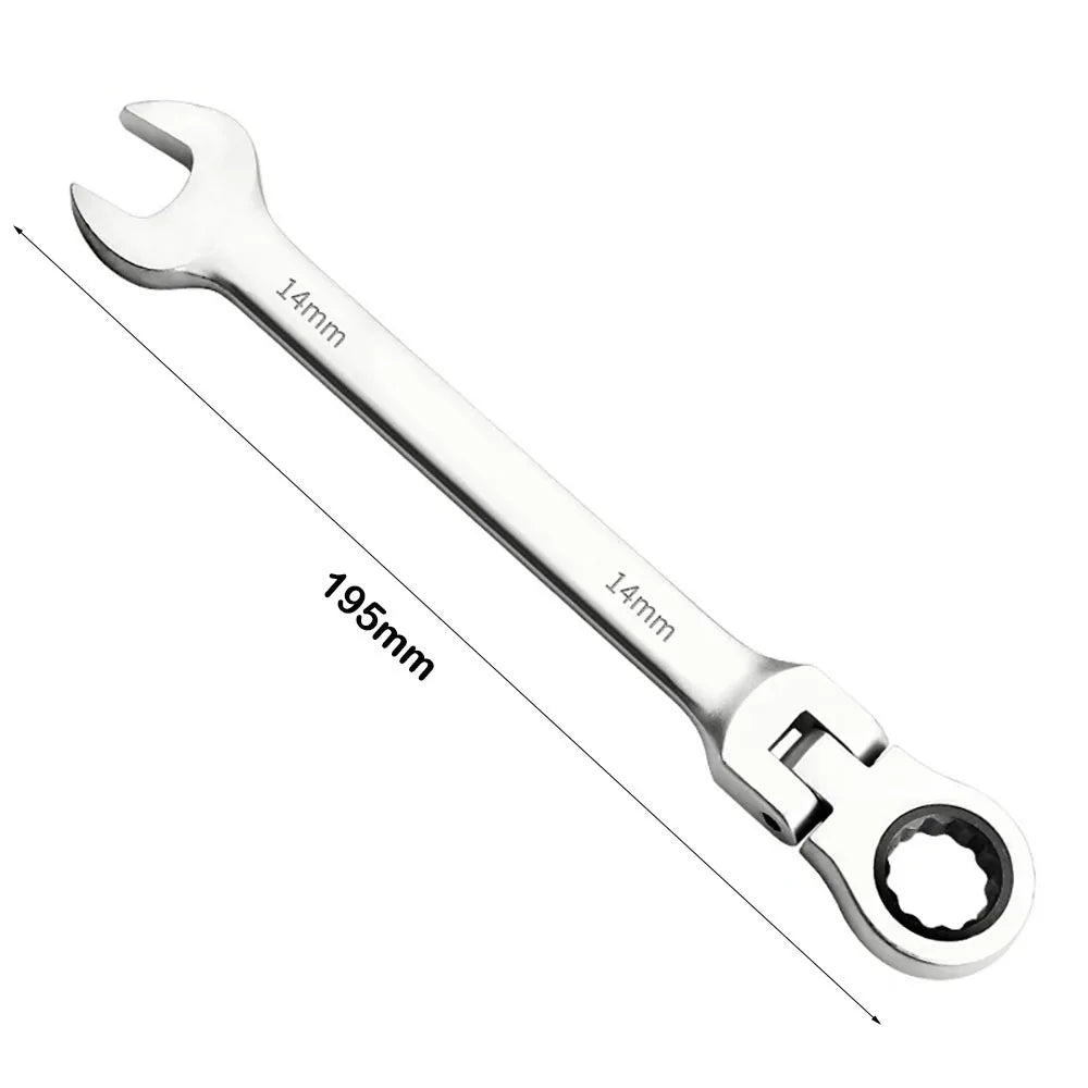 Dual Heads Dual Heads Ratchet Wrench Quick Release 72 Teeth Reversible Ratchet Spanner Ratcheting Combination Wrenches