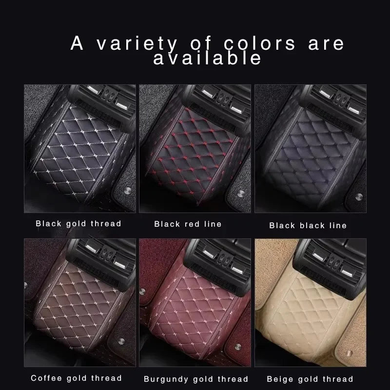Custom Car Floor Mats Anti-slip Wear Resistant A2 A3 A4 A5 A6 2004-2023 Q3 Q3 Q4 Q5 2006-2025 Carpets Foot Coche For Audi A1