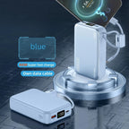 2025 NEW 66W 20000mAh Fast Charge Power Bank CCC Chinese Certification with Cable for Xiaomi Huawei Samsung IPhone Car Mobile World