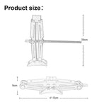 2.5T 1.5T car jacks 2 in 1 Manual Lift Jack Car Repair Tool Lifting Tool with Labor-saving Ratchet Wrench Foldable Jack for Car CM World