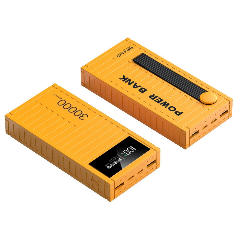 50000mAh Large Capacity Portable Charging Power Bank With 6 Interfaces Supporting 120W Fast Charging Suitable For IPhone Samsung Car Mobile World