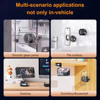 Magnetic Car Phone Holder Foldable Design 360 °     Adjustable Vacuum Mount for Car/Desk/Bathroom/Universal Use CM World