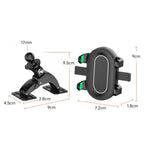 17mm - Universal Ball - Head Car Dash Dual Self Adhesive Base 360 Degree Rotation Phone Holder Cellphone Support Bracket Acce... CM World