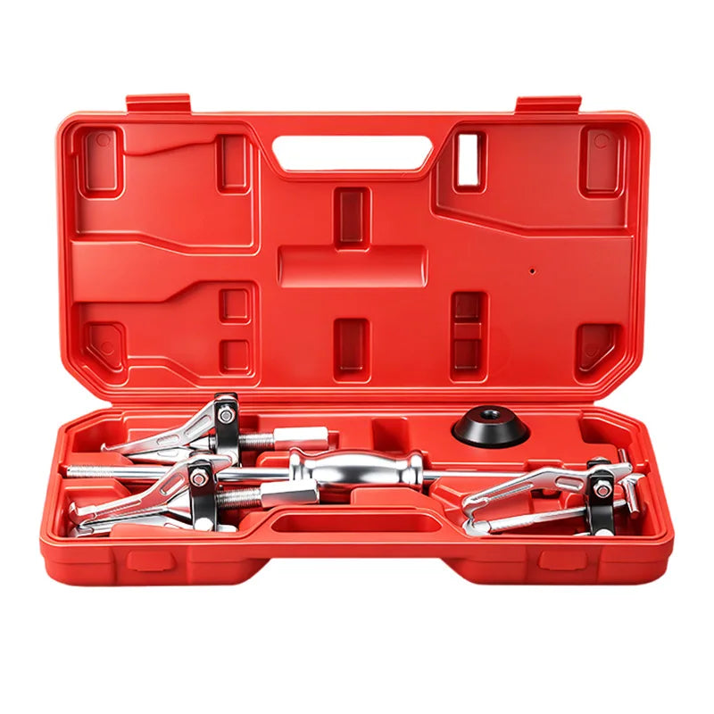 5Pcs Internal External Slide Hammer Puller Set Wheel Axle Bearing Remover Auto Car Front Rear Bearing Extractor Repair Tool