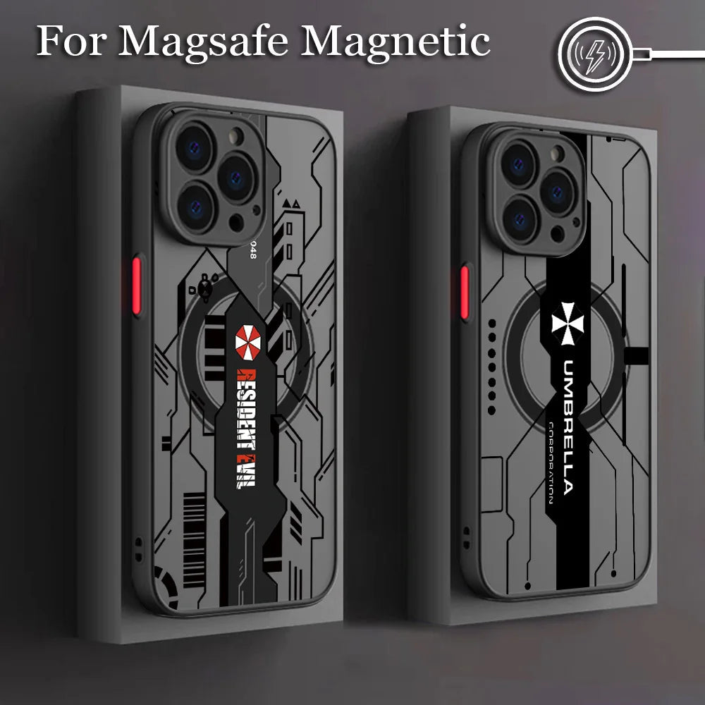 ResidentS EvilS Crisises Phone Case for iPhone 17 16 15 14 13 12 11 Pro Max Mini XR XS X 7 8 Plus Matte Magnetic Back Cover