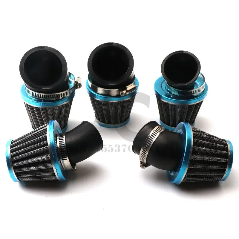 Motorcycle Air Filter 35mm 38mm 42mm 48mm 50mm Universal Fit For 50cc 110cc 125cc 140cc Motorcycle ATV Scooter Pit Dirt Bike CM World