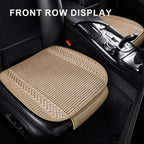 Universal Summer Cool Car Seat Cover Cushion Anti-slip Front Rear Chair Seat Breathable Pad Protector Car Seat Covers Car Mobile World