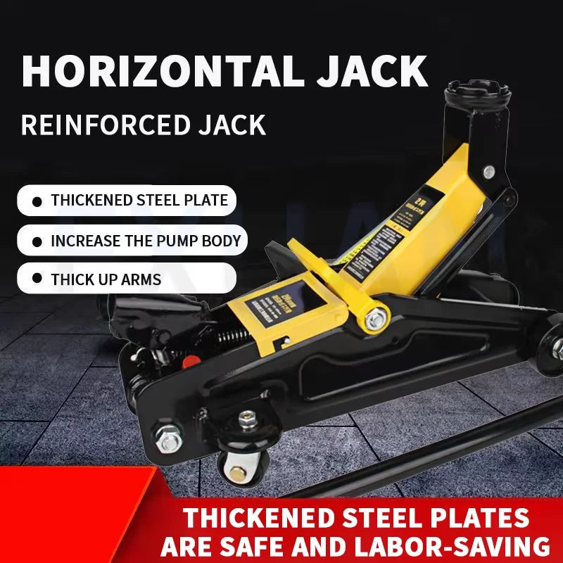 2/2.5/3 T Floor Hydraulic Jack Heavy Duty Hydraulic Floor Jack for Car With Dual Piston Pump Quick Lift Automotive Repair Tools