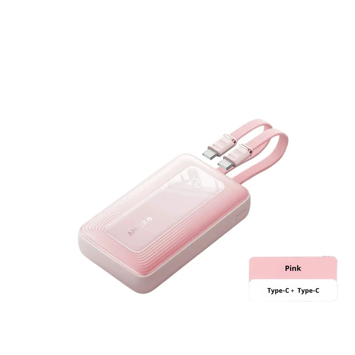 Anker Power Bank 20000mAh 45W Fast Charging Built-in Cable MFi Certified 3C Certified Airline Approved for iPhone 16 and 17 Safe Car Mobile World