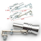 HQ General Car Motorcycle Tail Throat Whistle Turbo Exhaust Pipe Turbine Whistle Motorcycle Sound Simulator  Auto Accessories