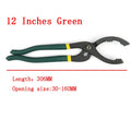 Pliers Oil Filter Wrench Car Removal 10 12 inch Non Slip Grip Adjustable Repair Home Universal Hand Tools Oil Filter Pliers Car Mobile World